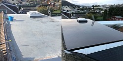 Epdm flat roof