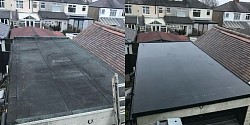 Epdm flat roof