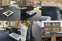 New extension Epdm roof west London