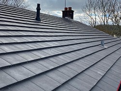 New concrete tile roof pencoed